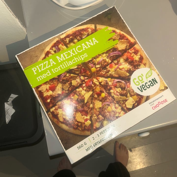 photo of go' vegan Pizza Mexican With Tortilla Chips shared by @helena12345 on  08 Oct 2025 - review