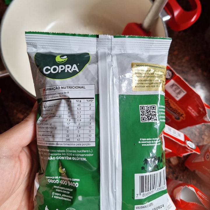 photo of Copra Coco em Flocos umido e adoçado shared by @lunamar on  20 Jan 2024 - review