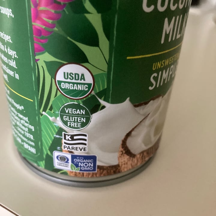 photo of Native Forest Organic Coconut Milk Simple shared by @maesti on  26 Sep 2024 - review
