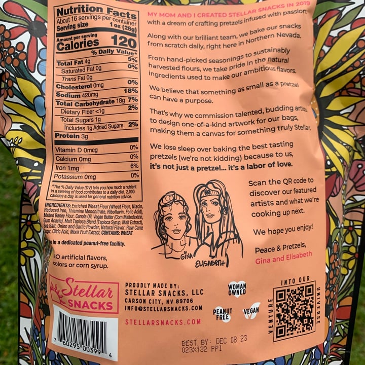 photo of Stellar Snacks Maui Monk Pretzel Braids shared by @stargazer00742 on  31 Aug 2023 - review