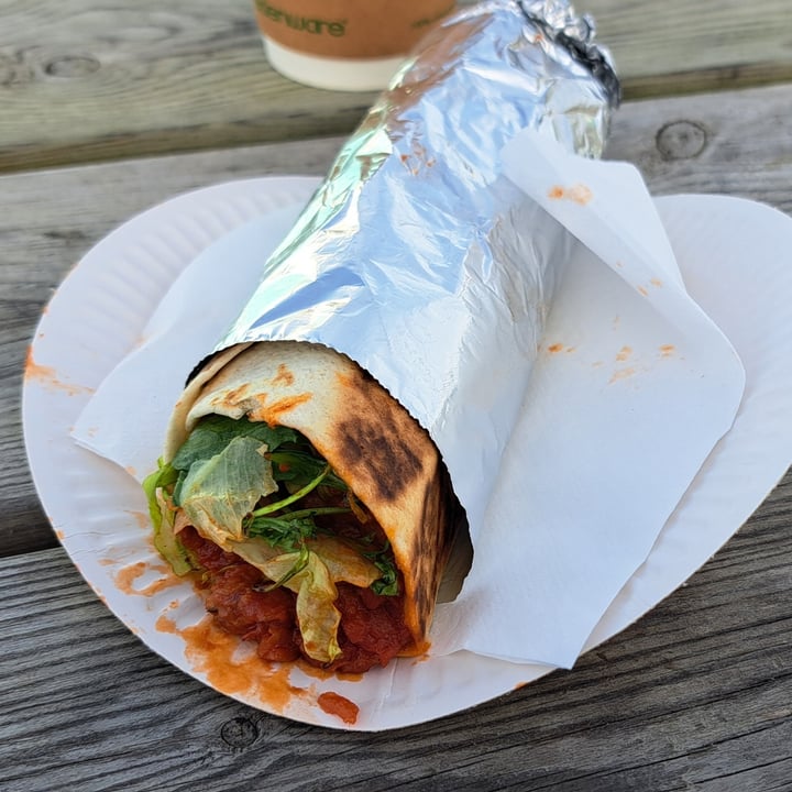 photo of Be Kind The Vegan Coffee Caravan Meatball Wrap. shared by @trailrunningman on  06 Feb 2024 - review