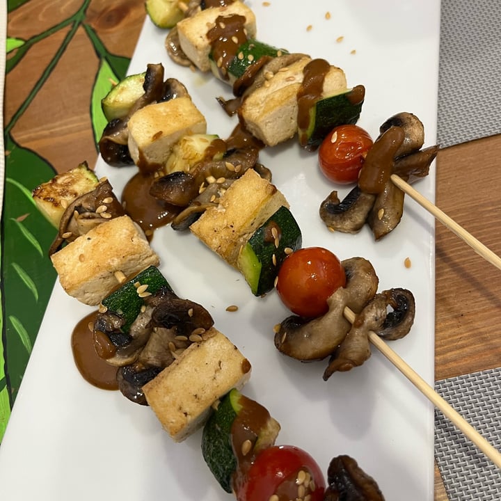 photo of Deliveggie Ourense Brochetas de champiñones shared by @veri83 on  10 Mar 2024 - review