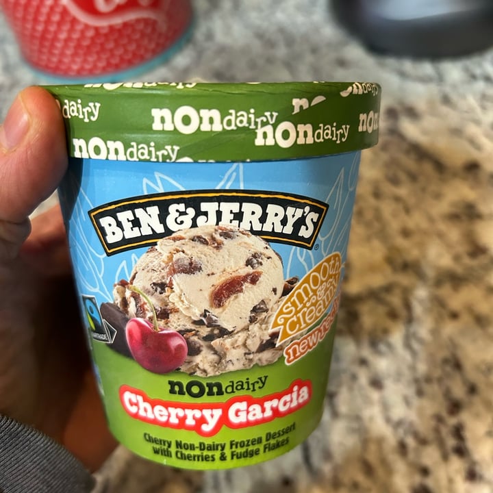 photo of Ben & Jerry's Cherry Garcia Non-Dairy Frozen Dessert shared by @wisecamel86 on  31 Mar 2024 - review