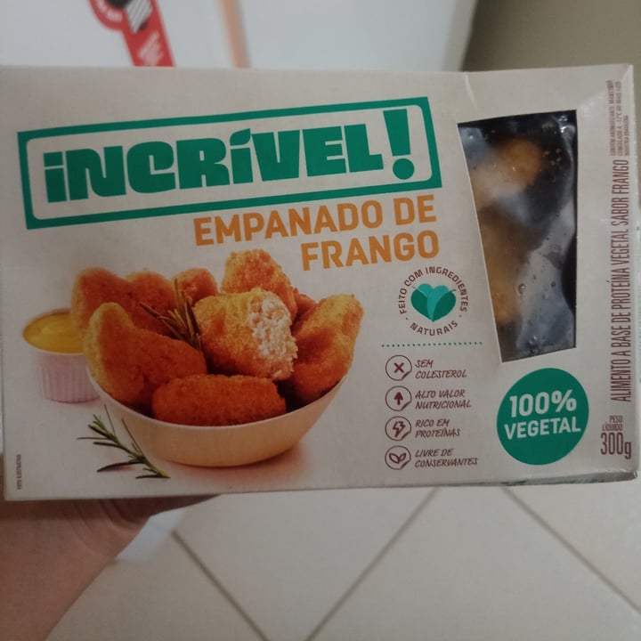 photo of Incivel Empanado De Frango shared by @juliadetogni on  23 Dec 2023 - review