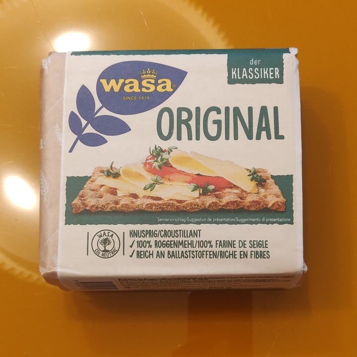 photo of Wasa crackers original shared by @joxi on  28 Aug 2023 - review