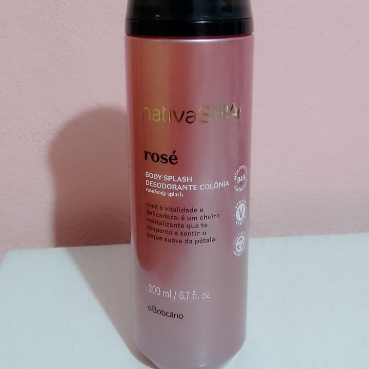photo of o Boticário nativaSpa Body Splash nativaSpa shared by @aline01 on  04 Feb 2024 - review