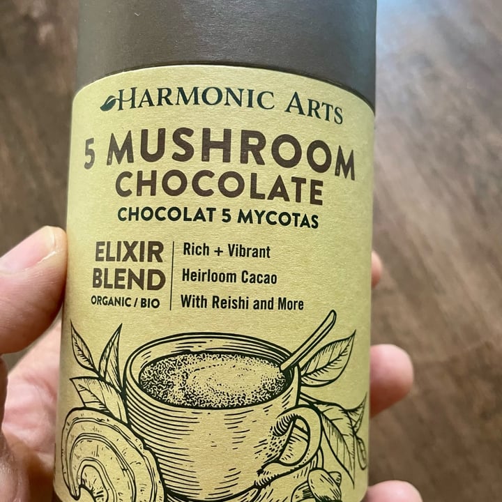 photo of Harmonic Arts Mushroom Chocolate shared by @hairyveganmonk on  17 May 2024 - review