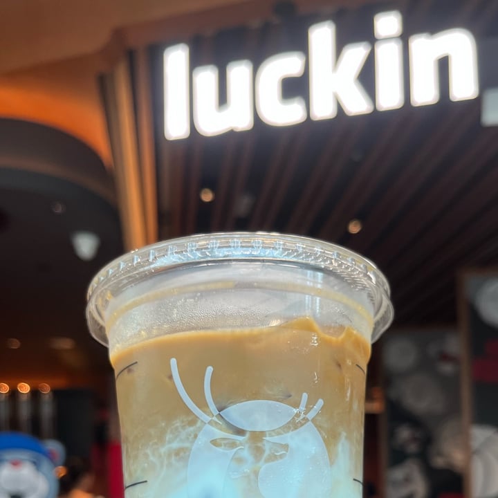 photo of Luckin Coffee- Jewel Iced Minty Coconut Latte shared by @soy-orbison on  24 Dec 2023 - review