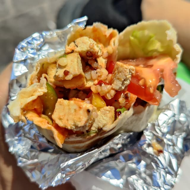 Dr Health 127 High Street, Sliema SLM 1549, Malta Tofu Wrap Review ...