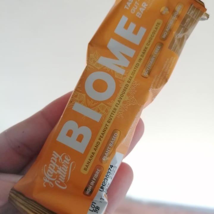 photo of Happy Culture Biome Bar-  banana Peanut Butter shared by @rushisushi7 on  27 Aug 2023 - review