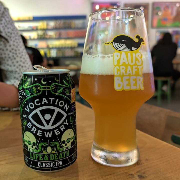 photo of Vocation Brewery Life & Death shared by @stevenneoh on  07 Oct 2025 - review