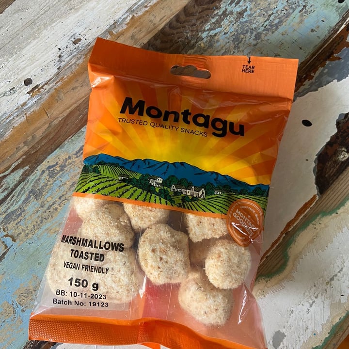 photo of Montagu Marshmallows Toasted Vegan Friendly shared by @appletreenat on  05 Oct 2023 - review