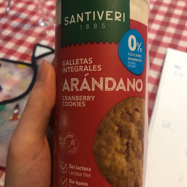 photo of Santiveri Galletas con arándanos shared by @lordsnooks on  13 Apr 2024 - review