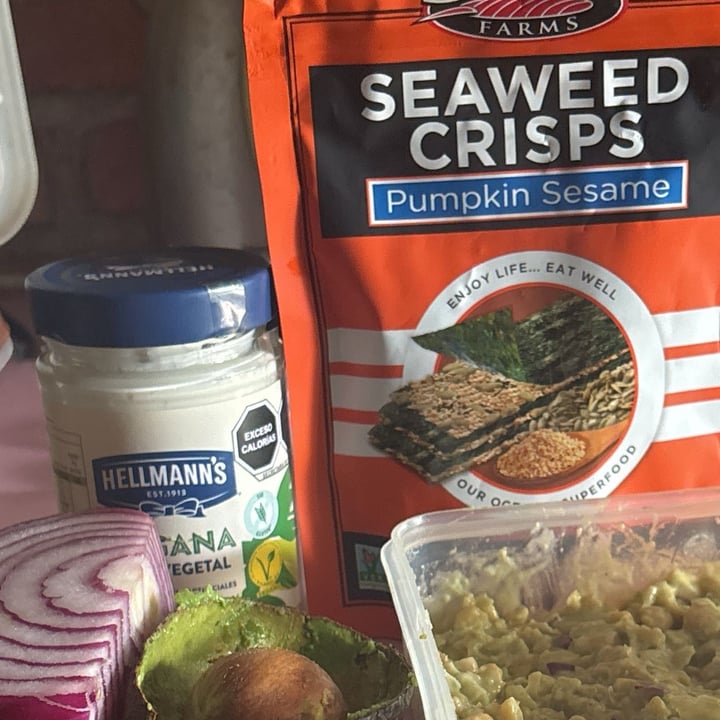 photo of Seapoint Farms Seaweed Crisps Pumpkin Sesame shared by @veganads on  27 Sep 2025 - review