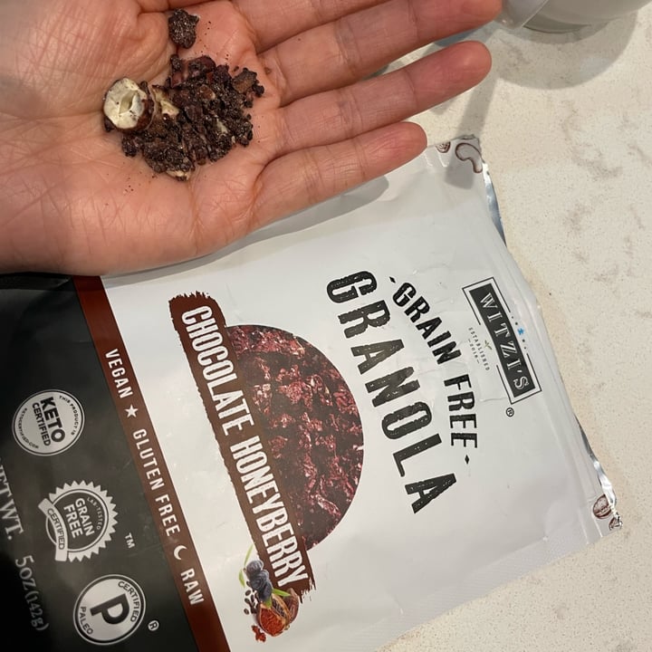 photo of Witzi’s Raw Granola Grain free, Granola. shared by @wendylararomero on  02 Apr 2024 - review