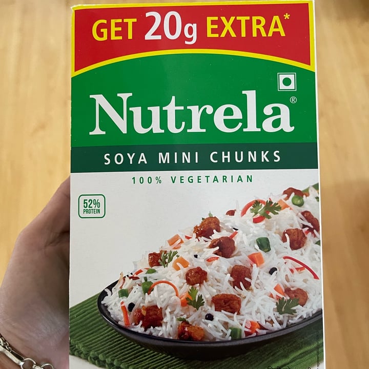 photo of Nutrela Soya Mini Chunks shared by @paologemma on  08 Apr 2024 - review