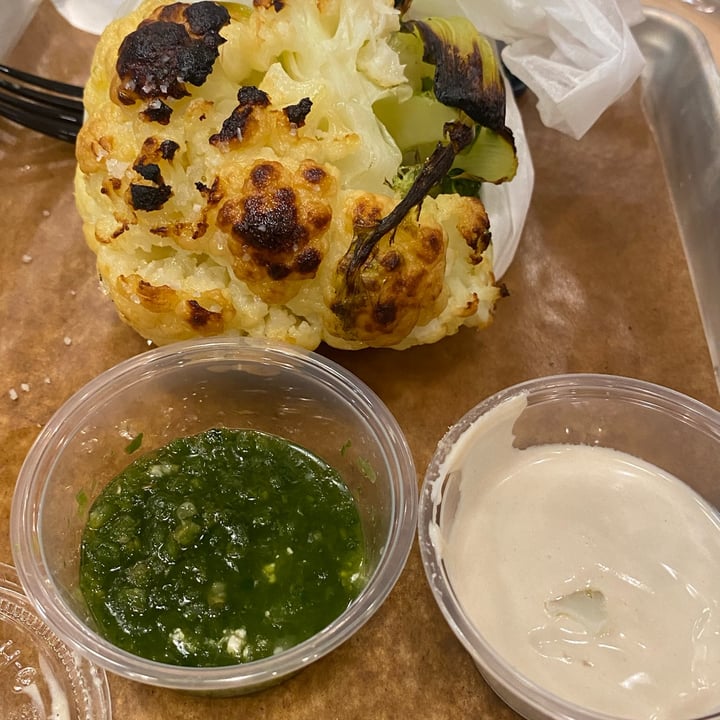 photo of Miznon at Chelsea Market THE ORIGINAL WHOLE ROASTED BABY CAULIFLOWER shared by @yully on  23 Nov 2023 - review