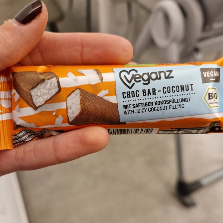 photo of Veganz Choc Bar Coconut shared by @assunonsolosoia on  13 Mar 2024 - review