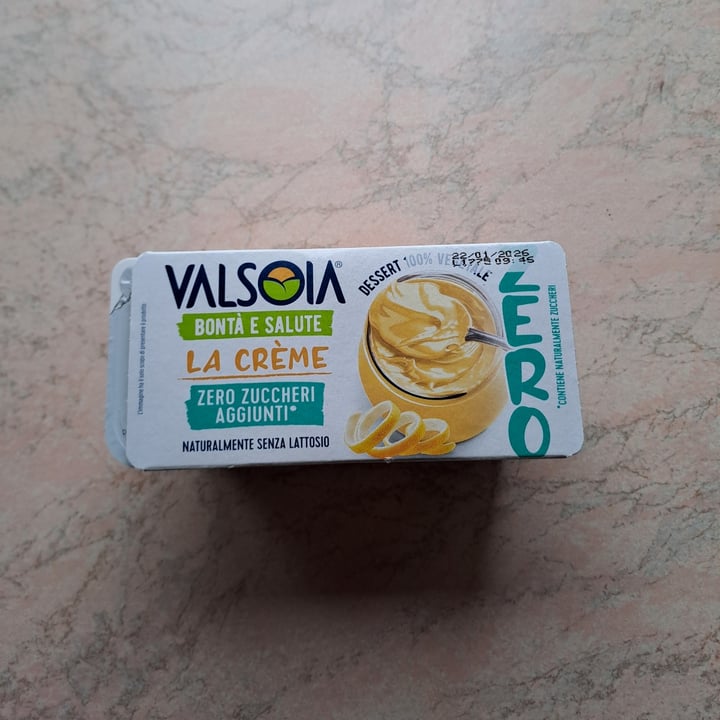 photo of Valsoia La Crème Gusto Vaniglia shared by @alechampe on  16 Sep 2025 - review
