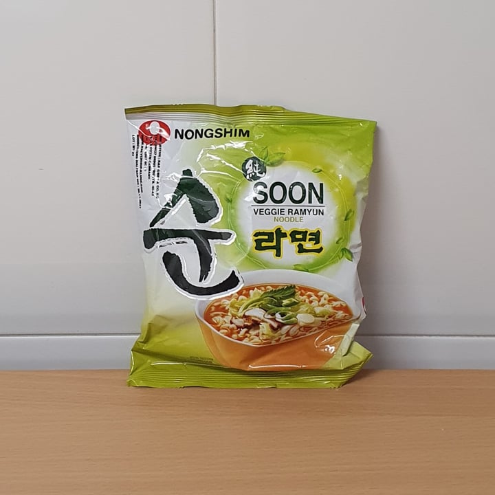 photo of NONGSHIM (농심) Soon Veggie Ramyun shared by @fivefeetvegan on  22 Oct 2023 - review