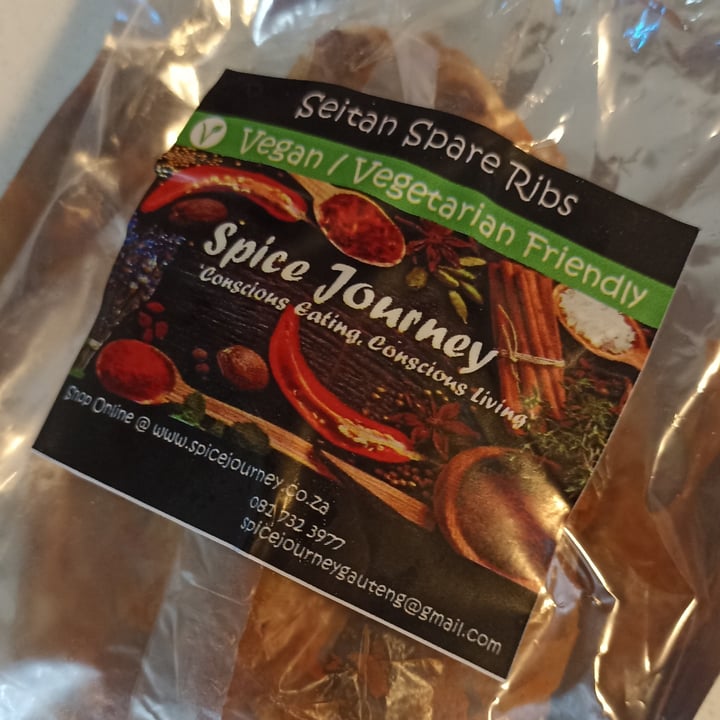 photo of Spice Journey Seitan Spare Ribs shared by @fitnish on  13 Oct 2023 - review
