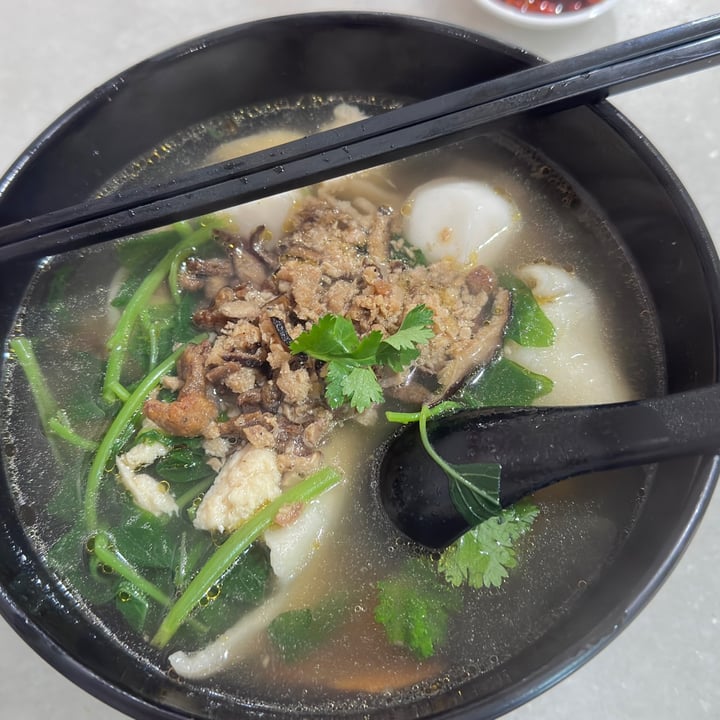 photo of Nature Vegetarian Delights Handmade Ah Ma's Mee Hoon Kuay Soup shared by @cslin90 on  12 Jul 2024 - review