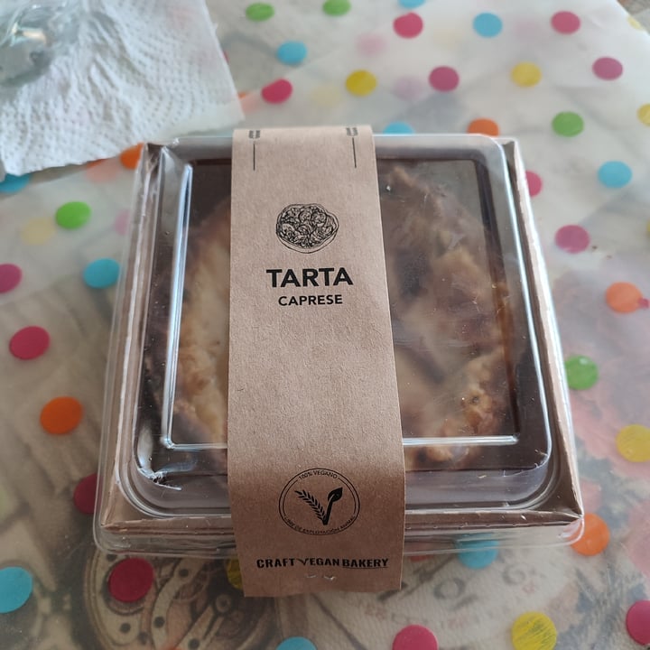 photo of Craft Vegan Bakery Tarta Capresse shared by @erimars on  22 Aug 2023 - review