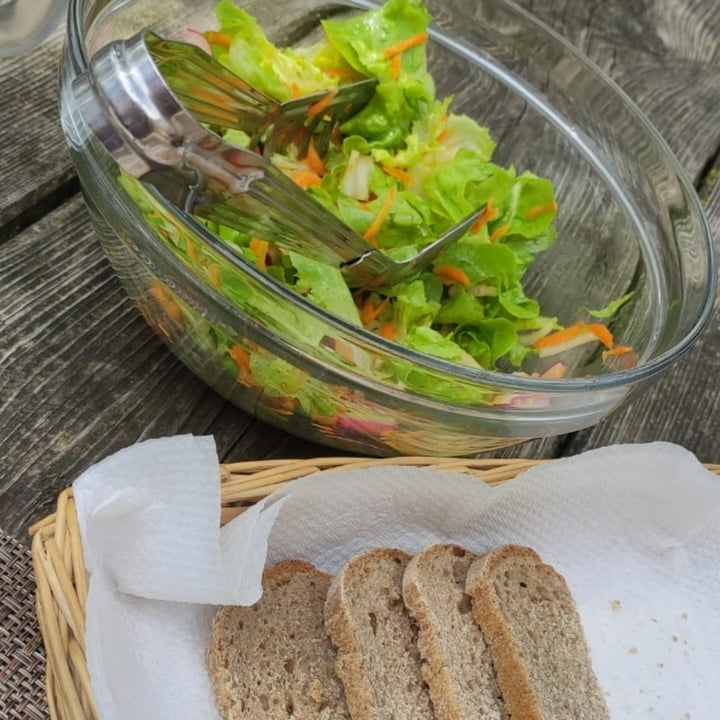 photo of la Trappa polenta fritta, insalata e dolce shared by @aleolliveg on  21 Jun 2024 - review