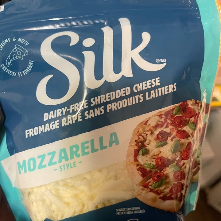 photo of Silk dairy free shredded cheese Mozzarella style shared by @oliviaks on  04 May 2024 - review