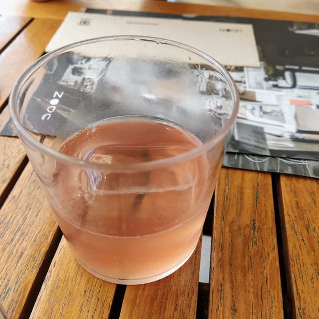 Photo of the dish “Kombucha aràndano y lavanda”
