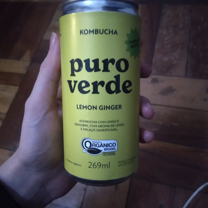 photo of Puro Verde Kombucha Lemn ginger shared by @luisafdem on  30 Jun 2024 - review