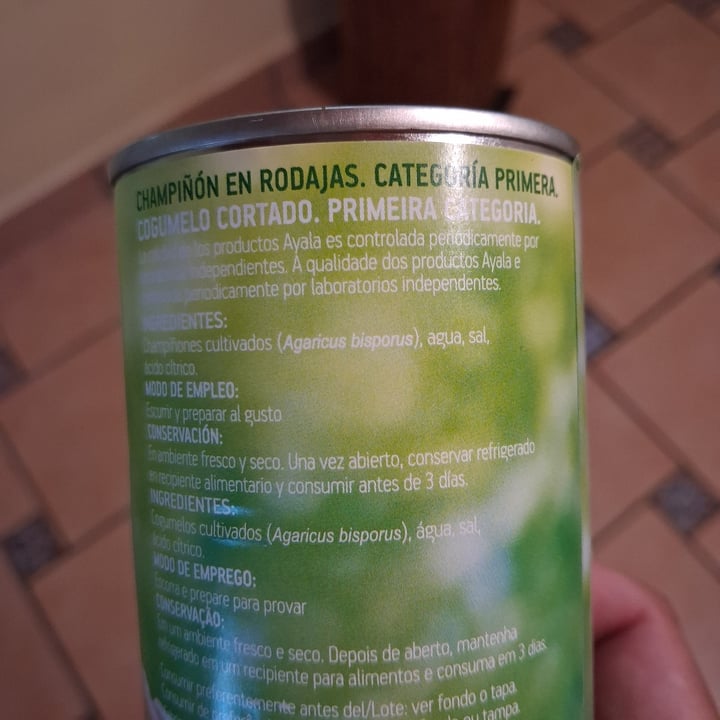 photo of Ayala Champiñones Laminados shared by @danielgl on  15 Oct 2025 - review