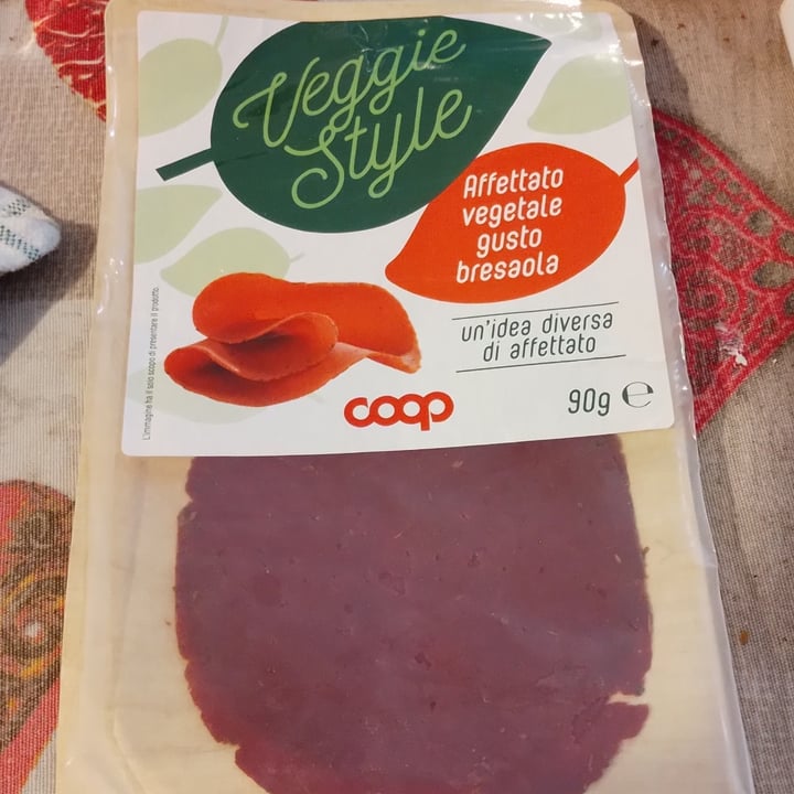photo of Coop affettato vegetale gusto bresaola shared by @biancoverde46 on  20 Feb 2025 - review
