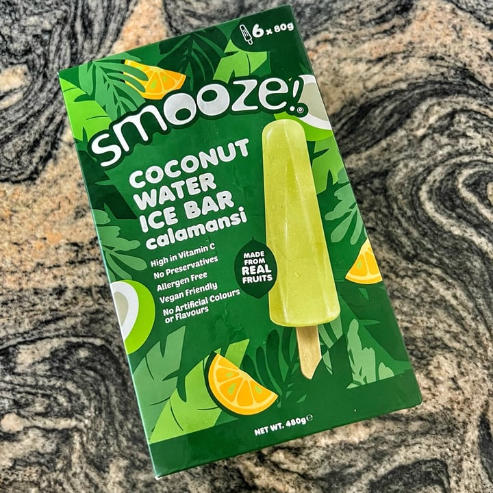 photo of Smooze Coconut water ice bar (Calamansi) shared by @r3ginaa on  11 Sep 2024 - review