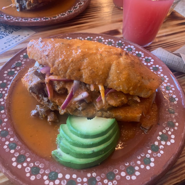 photo of Mictlan Antojitos Veganos Torta ahogada shared by @nancy on  20 Oct 2023 - review