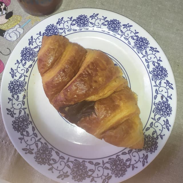 Photo of the dish “cornetto al cioccolato Vegan”