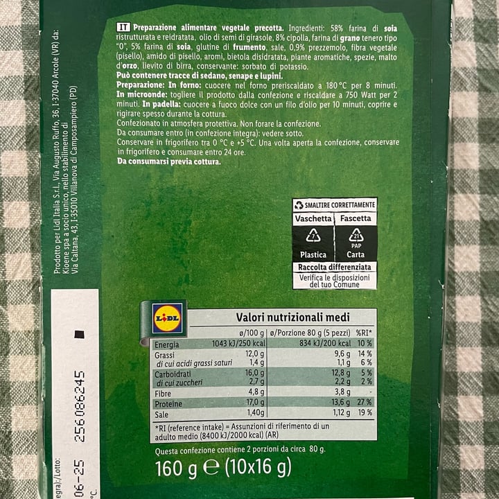 photo of Vemondo Polpette gusto classico shared by @ambra83 on  09 Aug 2025 - review