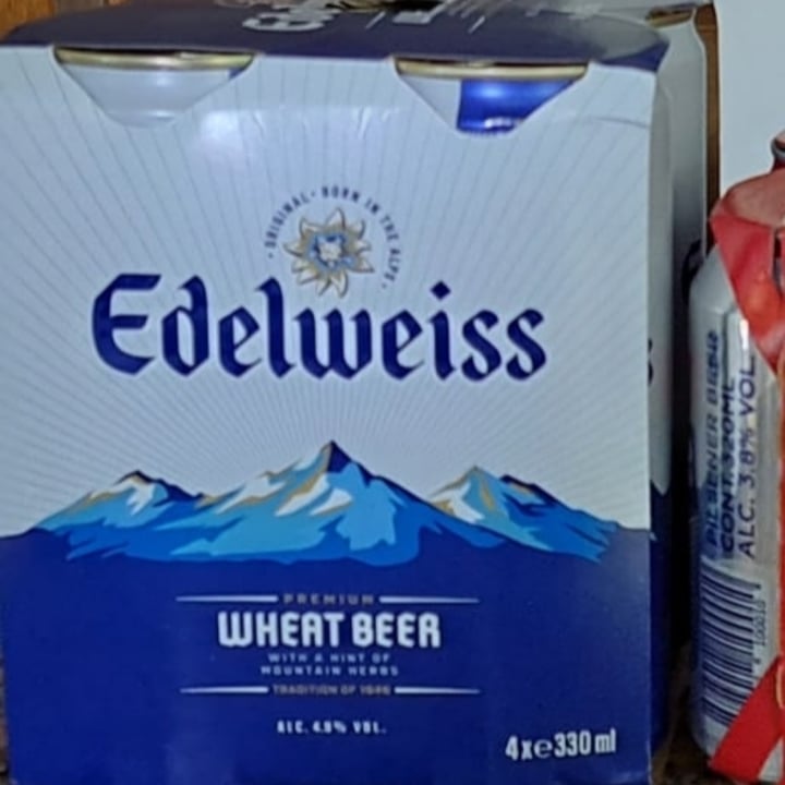photo of edelweiss Wheat Beer shared by @ppyenlin on  28 Apr 2024 - review
