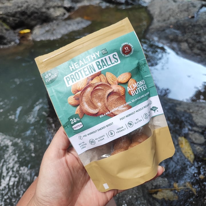 photo of Covita Almond Butter Healthy Protein Balls shared by @littleredmushroom on  27 Apr 2024 - review