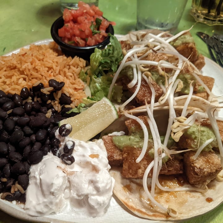 photo of Mad Mex Herb O' Vore's Tofu Tacos shared by @caseyveganforlife on  22 Jul 2024 - review