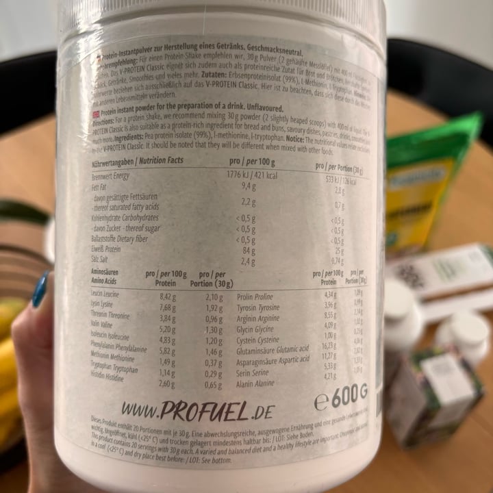 photo of Pro Fuel V-Protein shared by @erikah on  14 May 2024 - review
