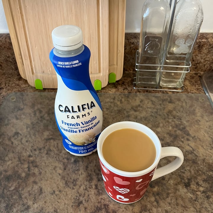 photo of Califia Farms Coffee Whitener with Almond Beverage - French Vanilla Flavour shared by @louisg on  27 Sep 2025 - review