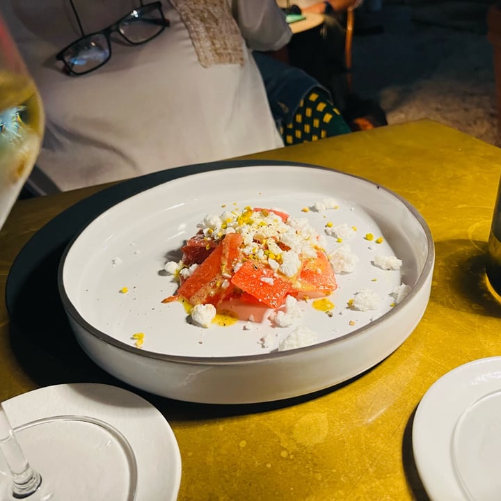 photo of FITO carpaccio di anguria con feta vegetale e pistacchio tostato shared by @miba on  16 Sep 2023 - review