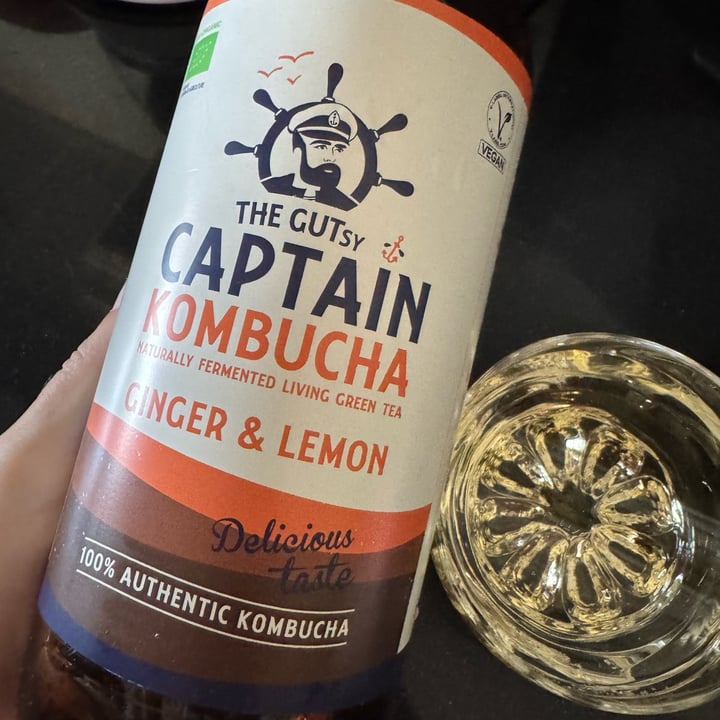 photo of The Gutsy Captain Kombucha Ginger & Lemon shared by @millito on  27 Apr 2025 - review