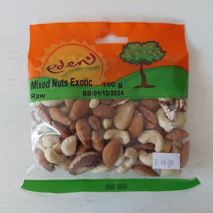 photo of Eden Foods Mixed Nuts Exotic Raw shared by @hippiegirl on  12 May 2024 - review