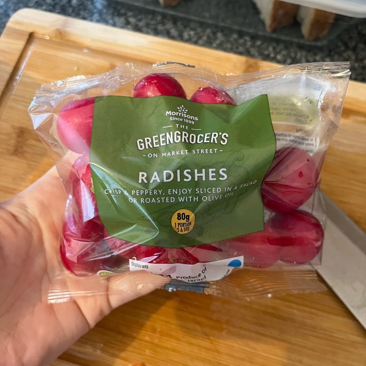 photo of Morrisons Radishes shared by @ameriamber on  18 Apr 2024 - review