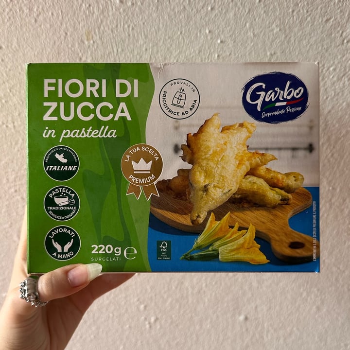 photo of Garbo surgelati Fiori di zucca in pastella shared by @soniamartini on  28 Aug 2025 - review