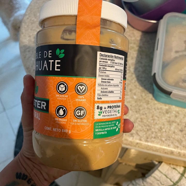 photo of Mister Untable de Cacahuate Natural shared by @veganads on  22 Sep 2023 - review