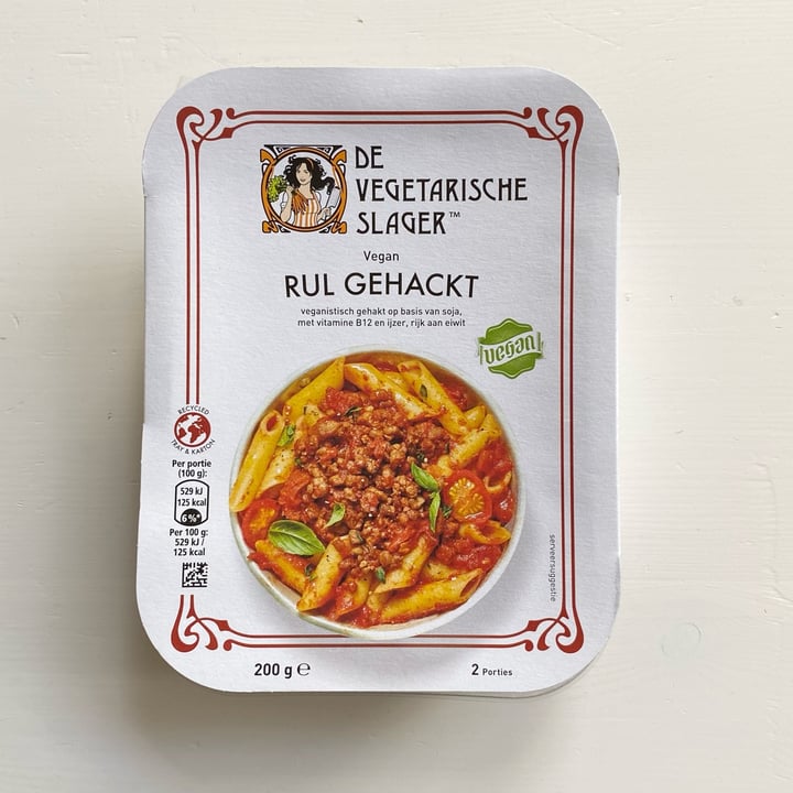 photo of De vegetarische slager Rul Gehakt shared by @veganalexandria on  03 Oct 2023 - review