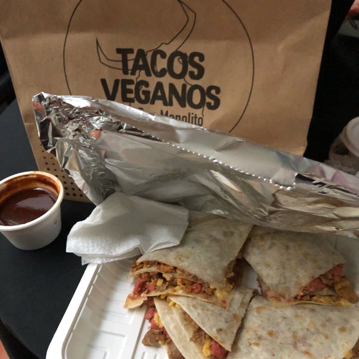 photo of Tacos Don Manolito Roma gringa al pastor shared by @marybell on  13 Jun 2024 - review